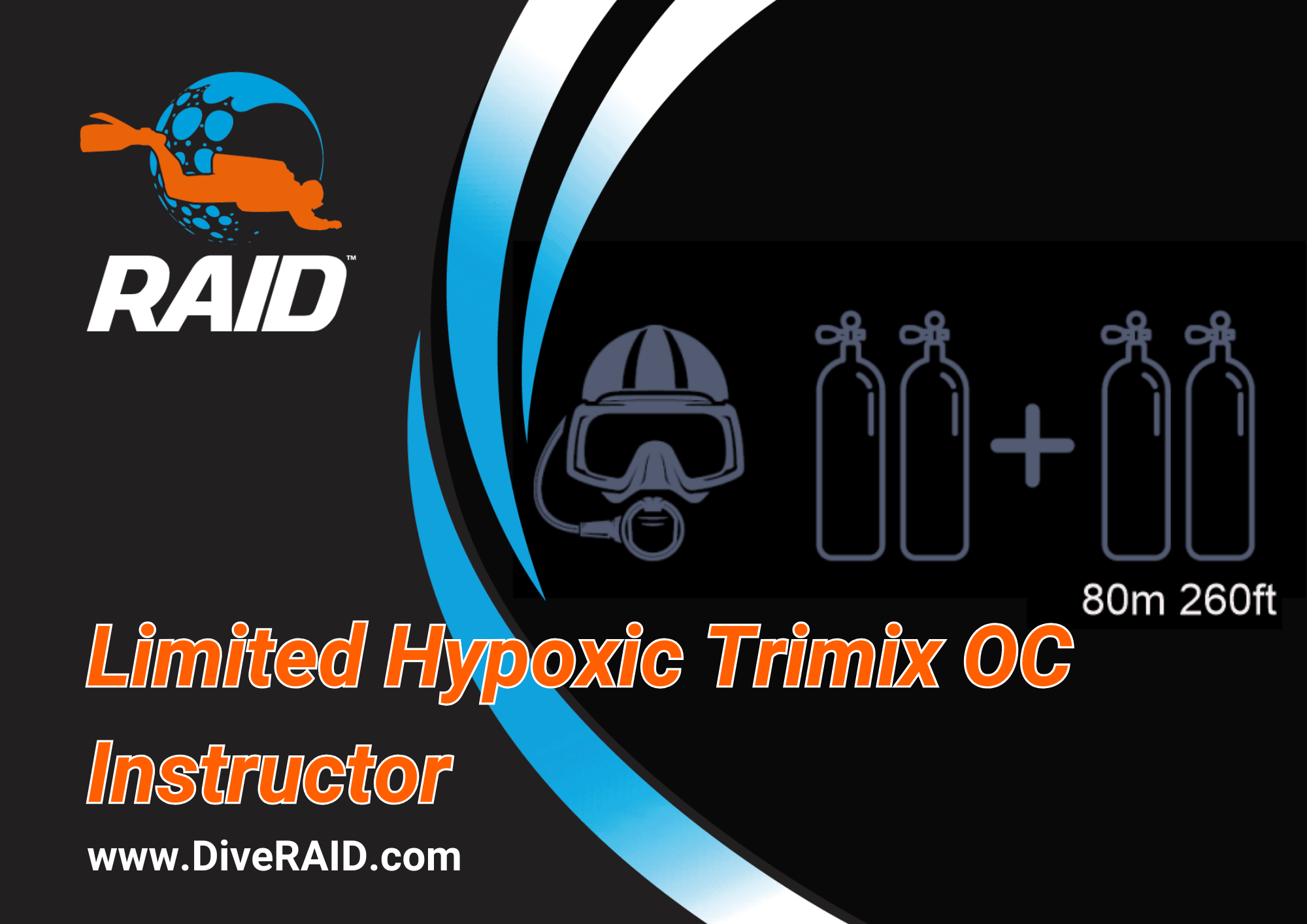 Limited Hypoxic Trimix OC Instructor Scuba Diving